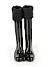 Melissa Black Boots Size 8 - photo 2