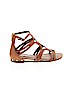 Steve Madden 100% Leather Brown Sandals Size 5 1/2 - photo 1