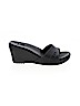 Crocs Black Wedges Size 7 - photo 1