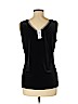 Ann Taylor Factory Black Sleeveless Top Size M - photo 2