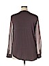 Ann Taylor LOFT Outlet Brown Long Sleeve Top Size XL - photo 2