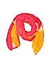 Vitamin A 100% Silk Color Block Orange Silk Scarf One size - photo 1
