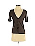Ann Taylor LOFT Outlet 100% Cotton Brown Cardigan Size XS (petite) - photo 1