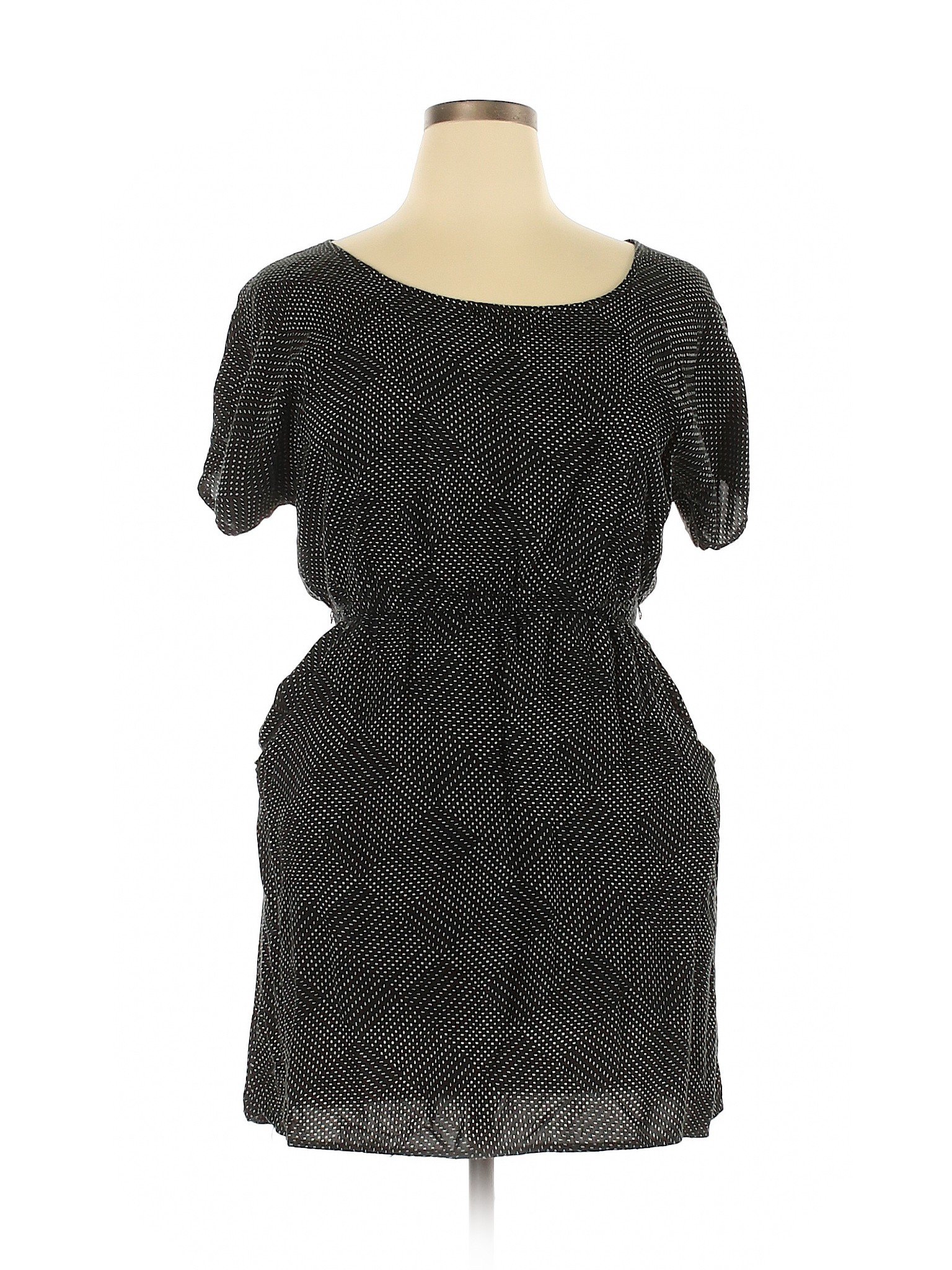 Xhilaration Women Black Casual Dress XL | eBay
