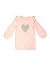 Cat & Jack Graphic Pink Pullover Sweater 12-18 MO / 18 MO - photo 1