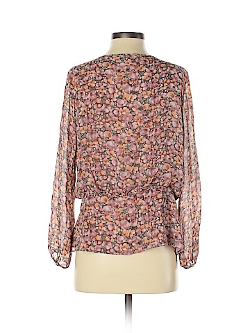 Calypso St. Barth Long Sleeve Silk Top (view 2)