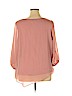 AGB 100% Polyester Pink 3/4 Sleeve Blouse Size 1X - photo 2