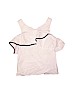 Zara 100% Cotton White Sleeveless Top Size 8 - photo 1