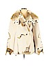 Donna Salyers' Fabulous Furs 100% Polyester Ivory Faux Fur Jacket Size S - photo 1