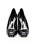White House Black Market 100% Leather Black Heels Size 7 1/2 - photo 2