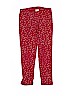 Gymboree 100% Cotton Print Red Leggings Size 5 - photo 1