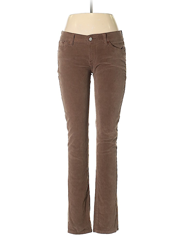 Lucky Brand Brown Cords Size 6 - photo 1