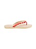 Rebecca Minkoff Orange Flip Flops Size 9 - photo 1
