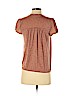 Ann Taylor LOFT Brown Short Sleeve Top Size S (petite) - photo 2