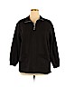 Jennifer Moore Black Sweatshirt Size 1X - photo 1