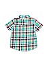 Carter's 100% Cotton Blue Short Sleeve Button-Down Shirt 12-18 MO / 18 MO - photo 2