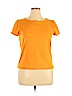 Ann Taylor 100% Cotton Gold Short Sleeve T-Shirt Size XL (petite) - photo 1