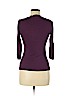 Banana Republic 100% Rayon Purple 3/4 Sleeve Top Size S (petite) - photo 2