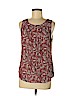 Ann Taylor Factory 100% Polyester Orange Sleeveless Blouse Size M (petite) - photo 1