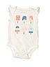 Baby Gap 100% Cotton Ivory Short Sleeve Onesie Size 18-24 mo - photo 1