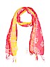 Claire's 100% Polyester Print Pink Scarf One size (youth) - photo 1