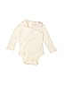 Baby Gap 100% Cotton Ivory Long Sleeve Onesie Size 18-24 mo - photo 1