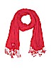 Ashley Cooper 100% Viscose Solid Red Scarf One size - photo 1