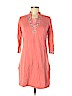 Bloomingdale's Pink Casual Dress Size M (petite) - photo 1