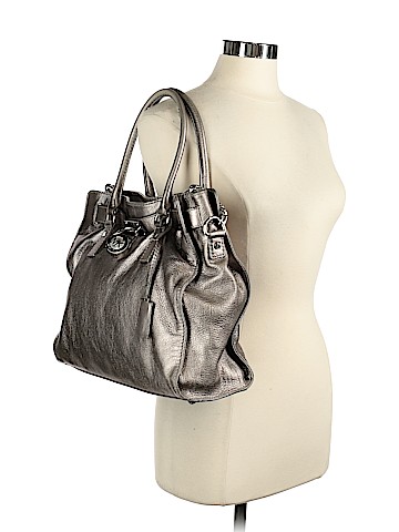 MICHAEL Michael Kors Leather Satchel (view 2)