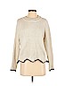 Romeo & Juliet Couture Ivory Pullover Sweater Size S - photo 1