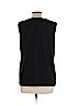 Alice + Olivia 100% Polyester Black Sleeveless Blouse Size L - photo 2