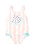 Cat & Jack 100% Polyester Orange One Piece Swimsuit 12-18 MO / 18 MO - photo 1