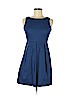 Ann Taylor LOFT Outlet 100% Cotton Blue Casual Dress Size 00 (petite) - photo 1