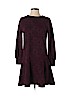 Ann Taylor LOFT Burgundy Casual Dress Size S (petite) - photo 1