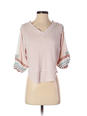 We The People 3/4 Sleeve Top (view 1)