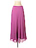 Garnet Hill 100% Polyester Purple Casual Skirt Size 8 (petite) - photo 1