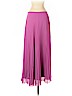 Garnet Hill 100% Polyester Purple Casual Skirt Size 8 (petite) - photo 2