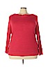 Lucky Brand Red Pullover Sweater Size 3X - photo 1