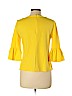 Talbots 100% Cotton Yellow Pullover Sweater Size L (petite) - photo 2
