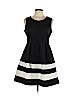 Apt. 9 Black Casual Dress Size L (petite) - photo 1