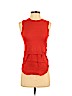 MICHAEL Michael Kors Orange Sleeveless Top Size XXS - photo 1