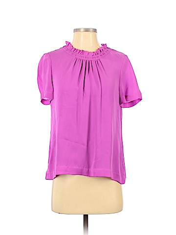 J.Crew Short Sleeve Silk Top (view 1)