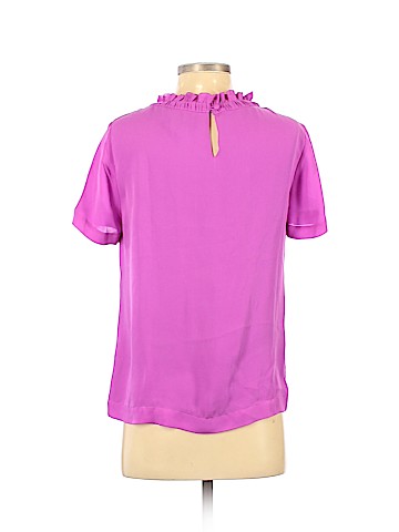 J.Crew Short Sleeve Silk Top (view 2)