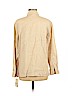 Liz Claiborne 100% Linen Tan Long Sleeve Button-Down Shirt Size M (petite) - photo 2