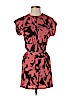 Ann Taylor LOFT 100% Polyester Burgundy Casual Dress Size XS (petite) - photo 1
