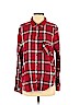BP. Red Long Sleeve Button-Down Shirt Size L - photo 1