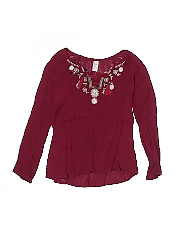 Justice Long Sleeve Blouse (view 1)