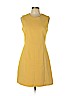 Theory Yellow Casual Dress Size 12 - photo 1