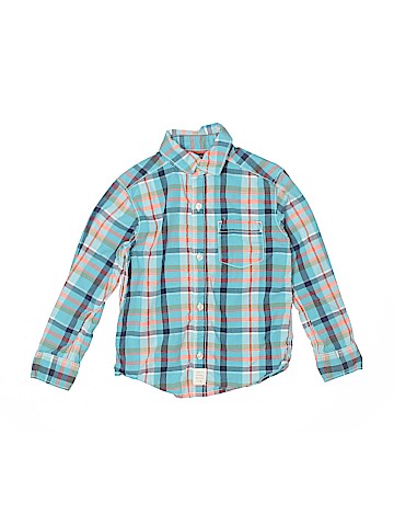 Carter's Long Sleeve Button-Down Shirt (view 1)