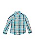 Carter's 100% Cotton Blue Long Sleeve Button-Down Shirt Size 4T - photo 1